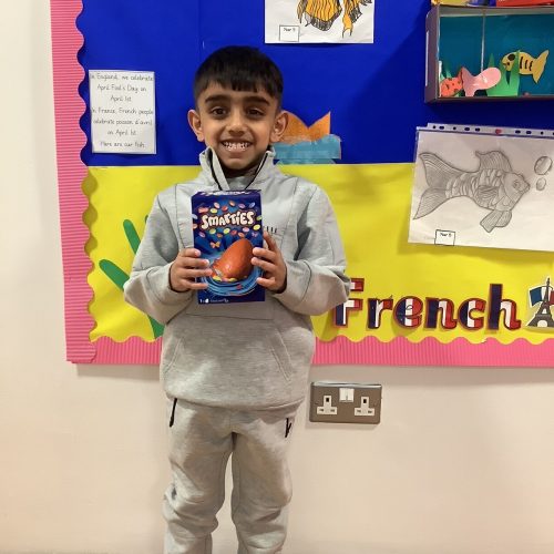 Our winner of the competition.  Well done!